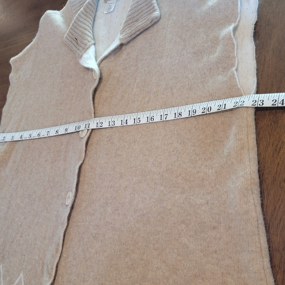 Note di Anita one size beige sweater vest - Picture 5 of 8